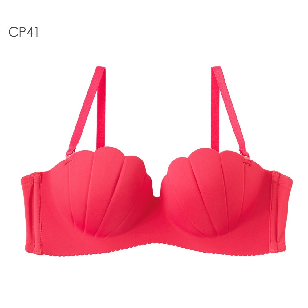 Aimerfeel seashell half cup non-wireless bra